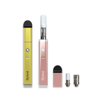 3.8V 500mah平らなVapeは大麻油のための再充電可能なEのCig電池をペンで書く